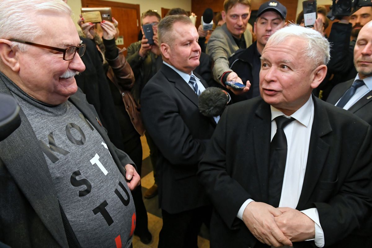 "Po co ja pana ministrem zrobiłem". Kaczyński z Wałęsą nienawidzą się już od ćwierć wieku