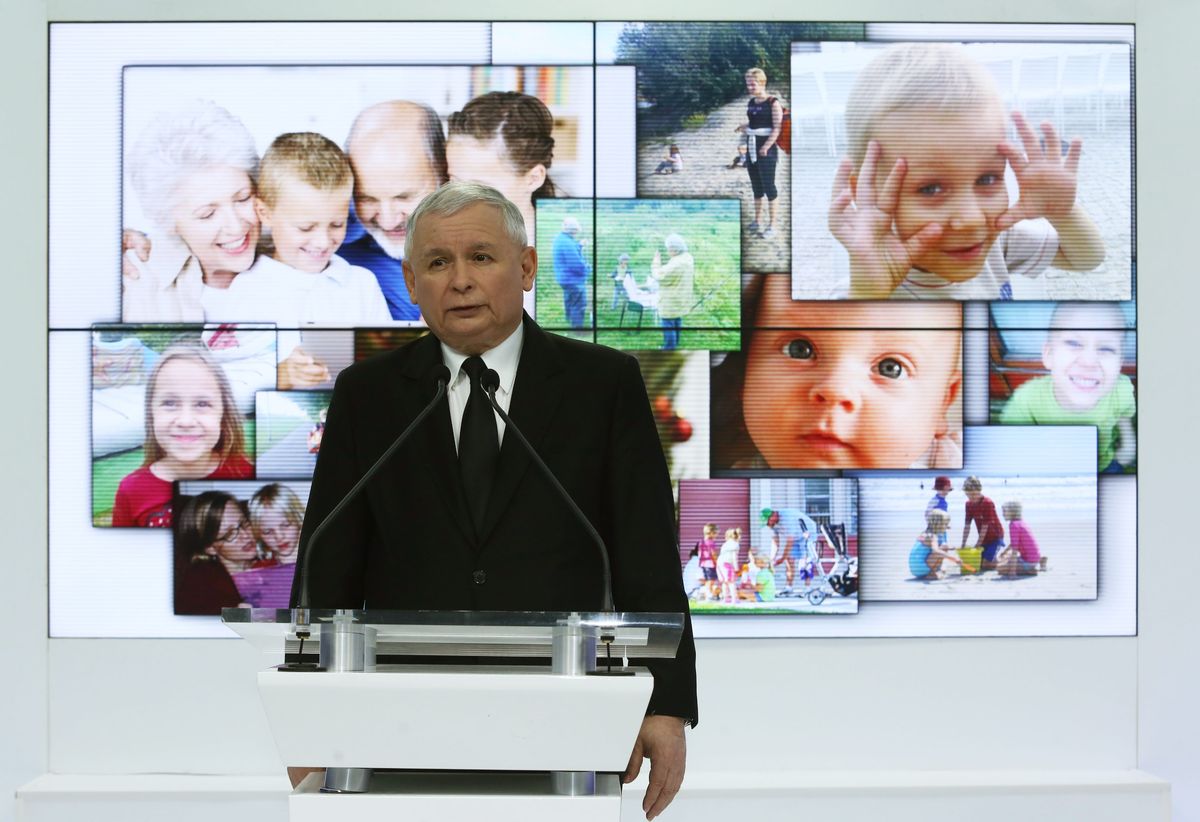 Kaczyński chce ratować dzieci. Tylko nie wie przed czym
