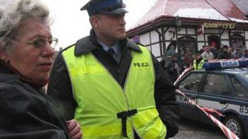 Kobieta była świadkiem ucieczki