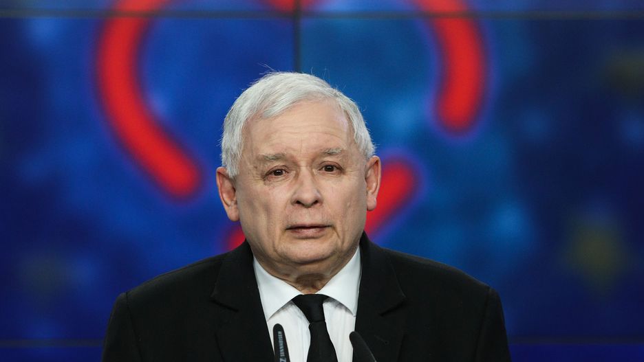 Prezes PiS, Jarosław Kaczyński.