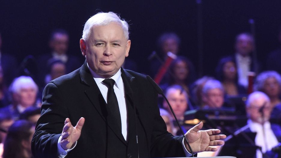 Prezes PiS Jarosław Kaczyński.