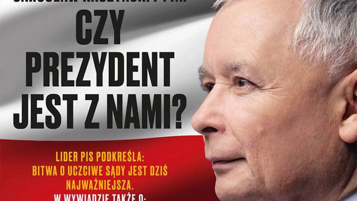 Prezes Prawa i Sprawiedliwości Jarosław Kaczyński udzielił wywiadu tygodnikowi "Sieci Prawdy"