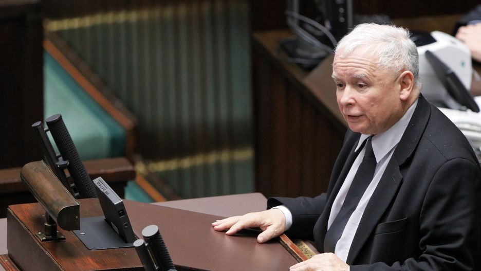 Jarosław Kaczyński w Sejmie