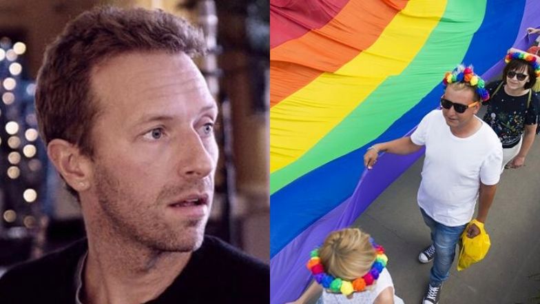 Chris Martin wyznał, że był w młodości homofobem.