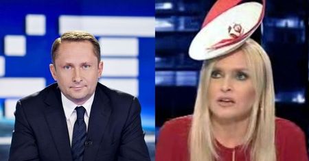 Ubrudzony stół "Faktów" i "eurotoczek" Moniki Olejnik licytowane na rzecz WOŚP