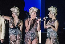 Lady Gaga znów rozebrała się na scenie