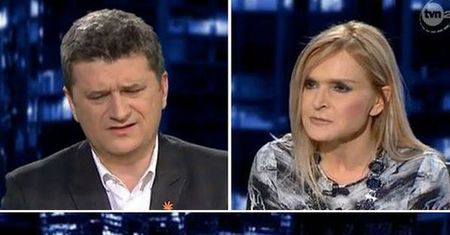 Olejnik pokłóciła się z Palikotem o papieża: "Będzie się pan smażył w piekle"