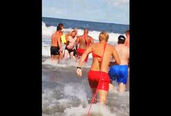 Władysławowo. Awantura z pijanym plażowiczem. Świadek nagrał film