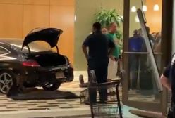 USA. Auto wbiło się w budynek Donalda Trumpa