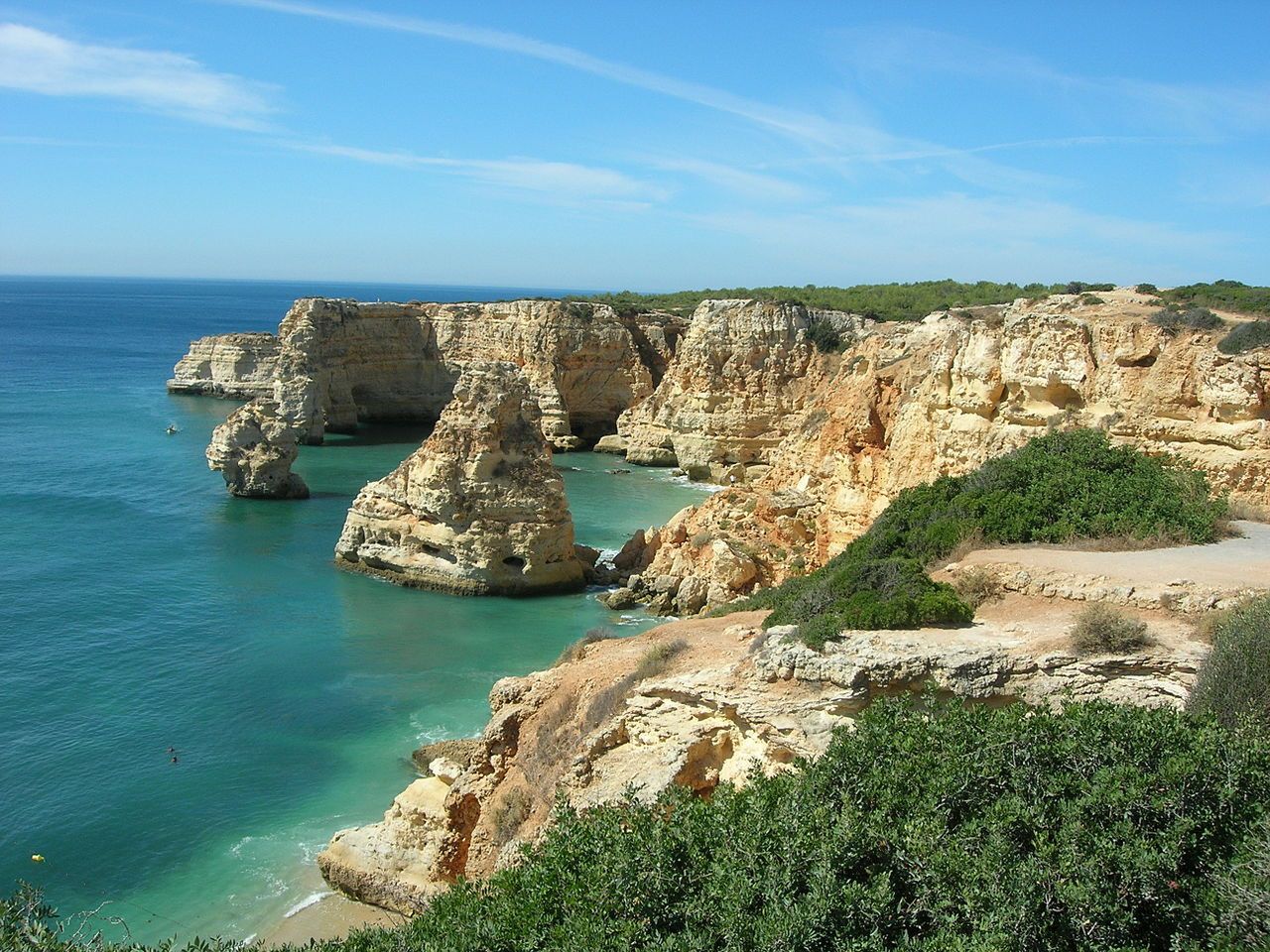 Praia da Marinha, Portugalia