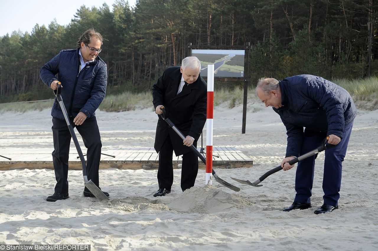 Urzędnicy zajęli się "słupkiem Kaczyńskiego". Jest komunikat