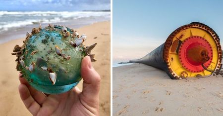 19 dziwnych rzeczy, które ludzie znaleźli na plaży. Mniej i bardziej zagadkowe skarby na piasku
