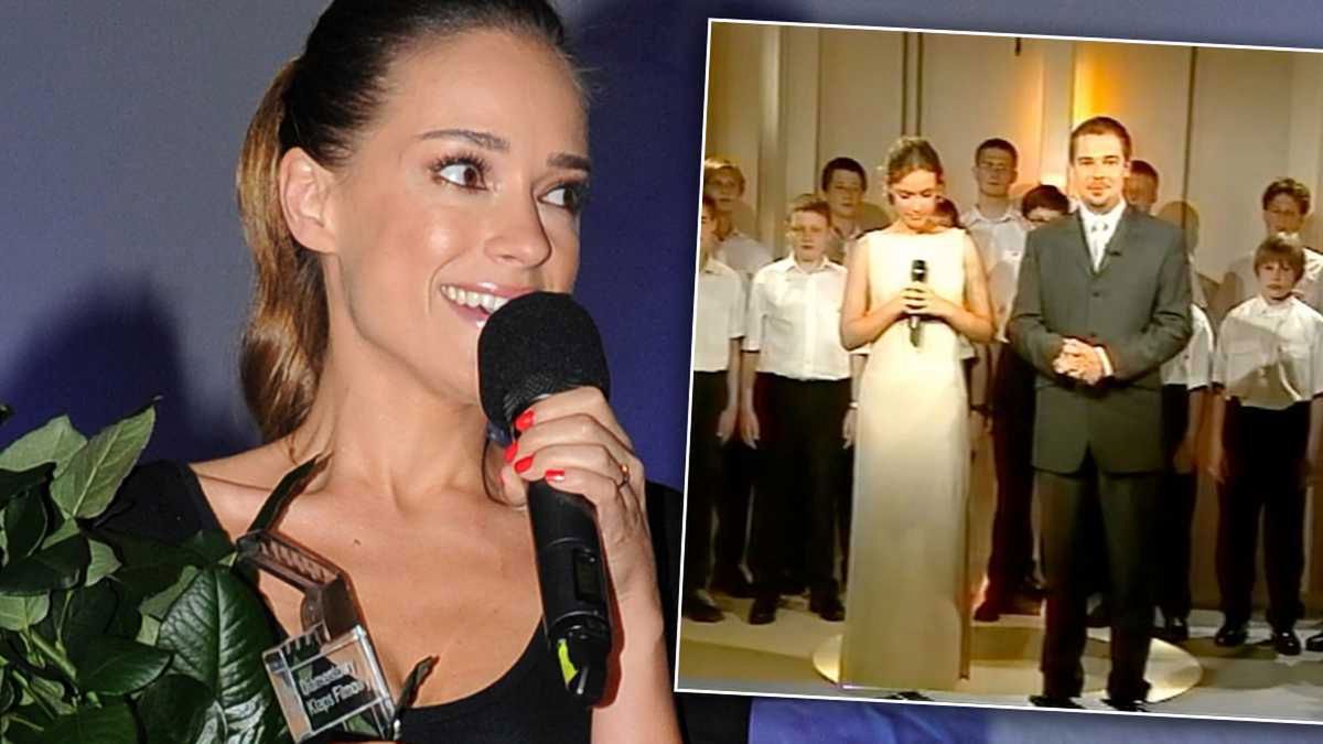 Alicja Bachleda-Curuś pokazała wzruszający film sprzed 17 lat! Gwiazda śpiewa śliczną piosenkę dla papieża! [WIDEO]