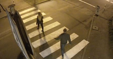 Pokłócił się z dziewczyną, więc złamał osiedlowy szlaban. Policja pokazała wideo