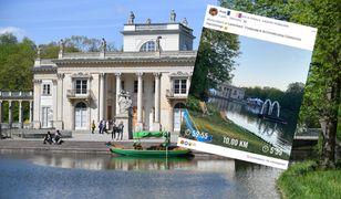 Reklama McDonald's w Łazienkach Królewskich. Internauci oburzeni