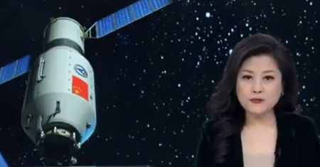 Tu spadła chińska kosmiczna stacja orbitalna