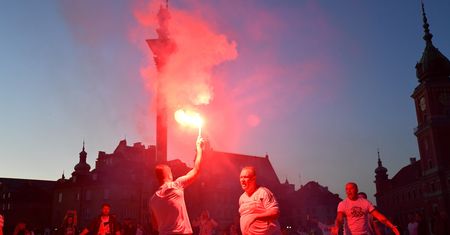 Warszawa świętuje zwycięstwo Legii. Feta na placu Zamkowym