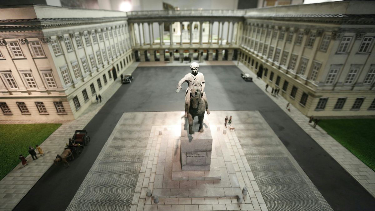 Miniatura Pałacu Saskiego. Tak mógłby wyglądać po odbudowie