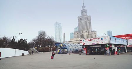 Cisza i spokój. Tak wyglądała stolica w Wielkanoc