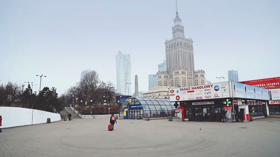 Warszawa stała się na moment zupełnie innym miastem