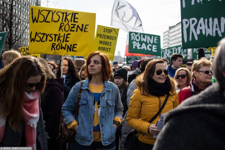 Postulaty równościowe pojawiają się na każdej manifie.  