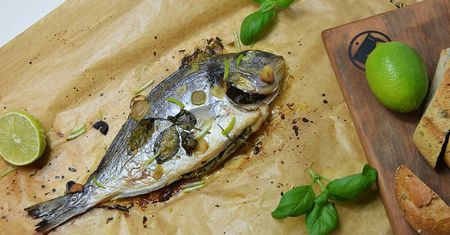 Dorada w ziołach