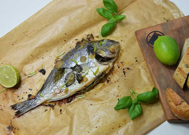 Dorada w ziołach