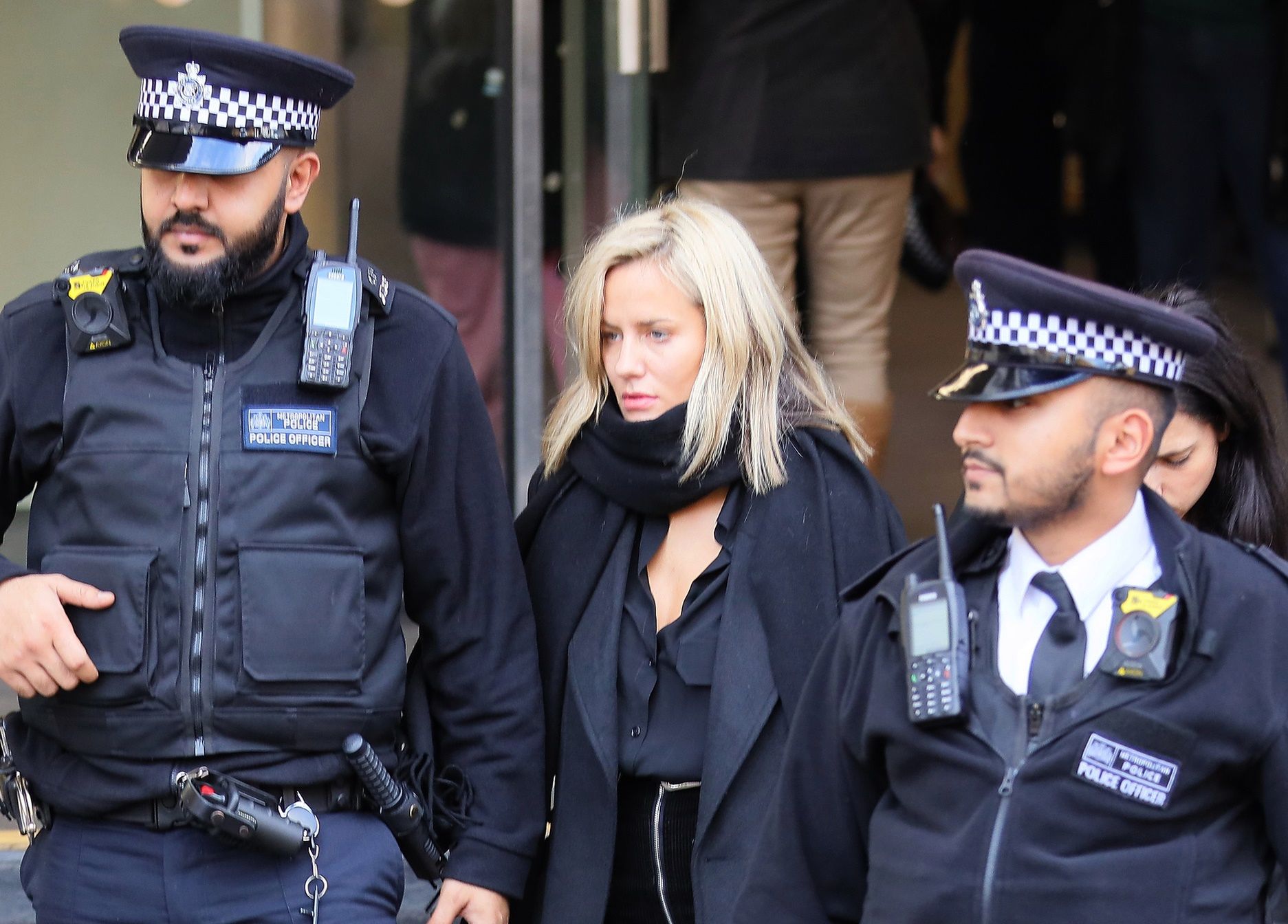Caroline Flack oskarżona o napaść na chłopaka