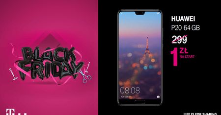 Czarny piątek w T-Mobile. Sprzęt taniej o kilkaset złotych