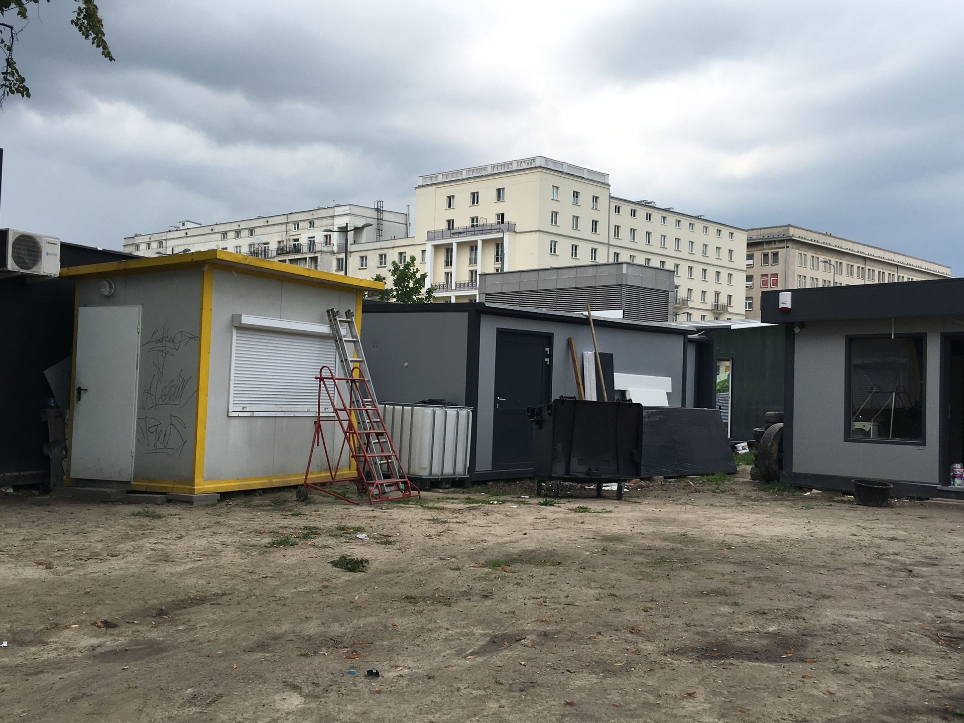 Działka Tadeusza Kossa na placu Defilad. 