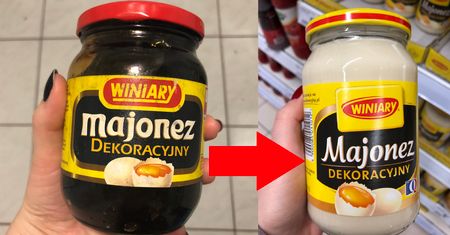 Skład tego samego majonezu kiedyś i dziś. Znalazłam etykietę sprzed lat