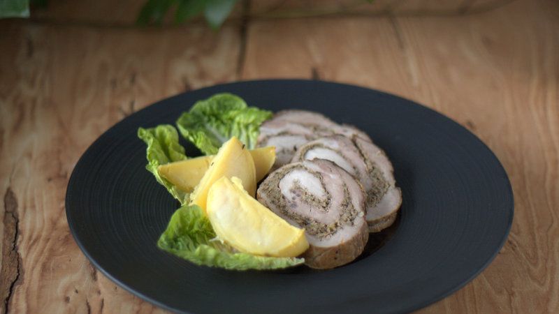 schab pieczony