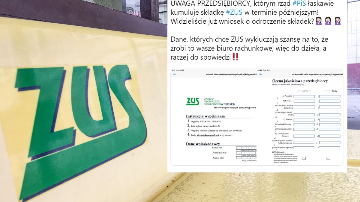 Odroczenie składek na ZUS. Wniosek oburzył posłankę