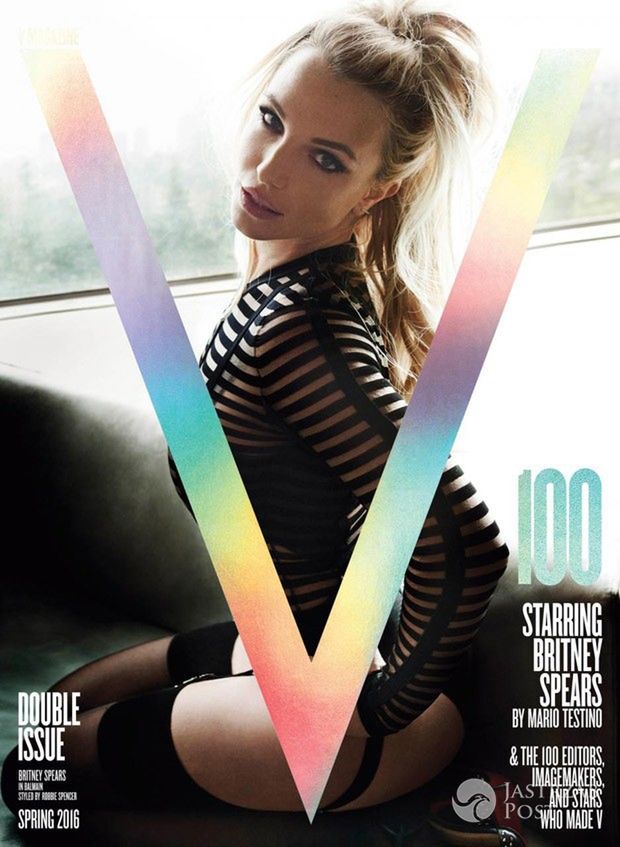 Britney Spears na okładce V Magazine fot. materiały prasowe