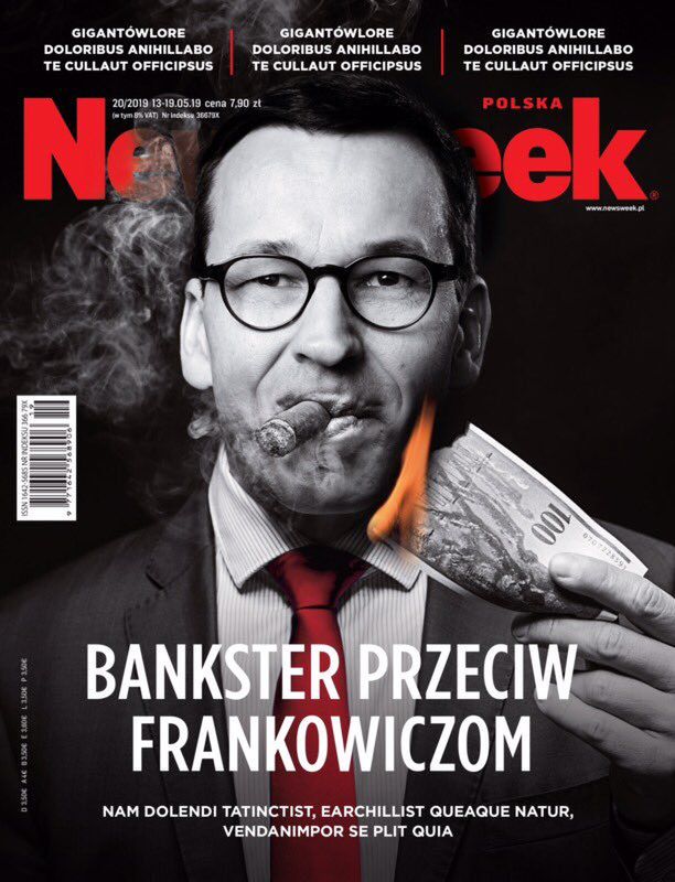 Najnowsza okładka "Newsweeka"