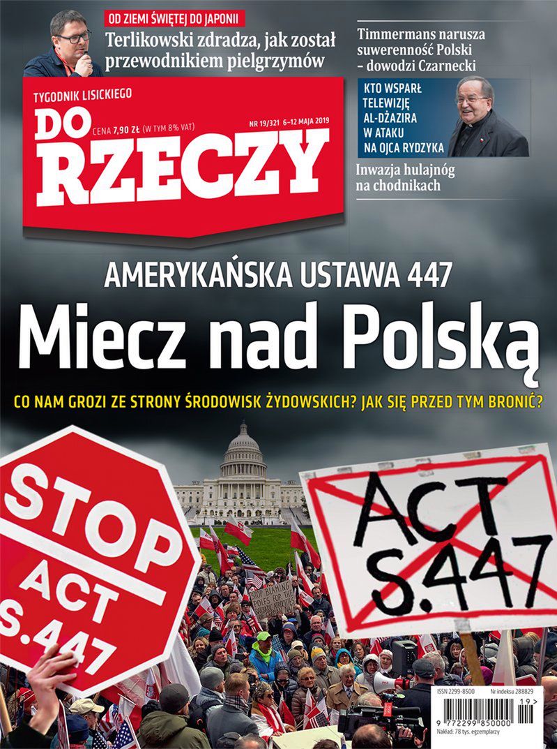 Okładki tygodników. "Marsz po władzę" i reparacje wojenne