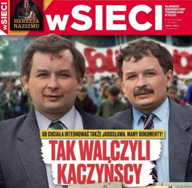 "Będę im próbował pogonić kota". Kulisy "oburzającej" przeróbki zdjęcia Kaczyńskich