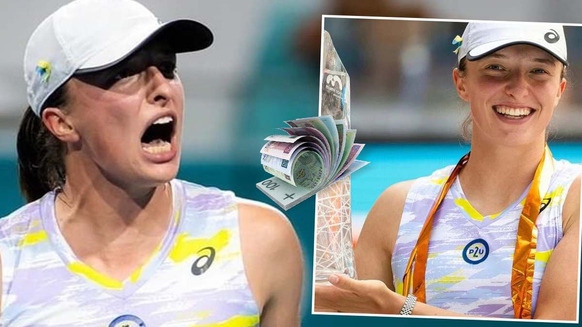 Iga Świątek zgarnęła bajońską sumę za triumf na Miami Open. Ta dziewczyna jest już ustawiona do końca życia!