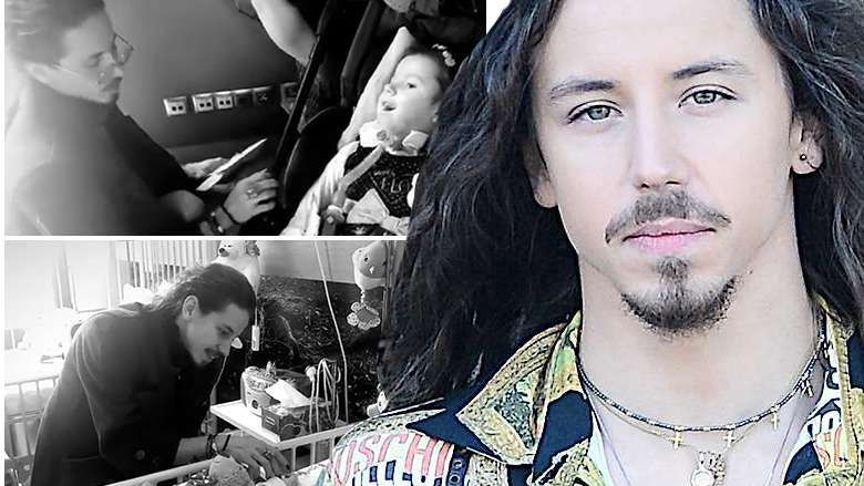 Michał Szpak w hospicjum