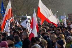 "3 razy weto". Demonstracja przed Pałacem Prezydenckim