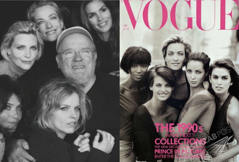 Cindy Crawford i inne supermodelki lat 90. po dwudziestu pięciu latach znów we wspólnej sesji