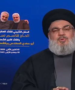 Groźby szefa libańskiego Hezbollahu. Hassan Nasrallah: USA zapłacą za śmierć Kasema Sulejmaniego