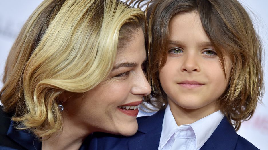 Selma Blair z synkiem Arthurem