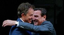 Tony Blair i Gerhard Schroeder