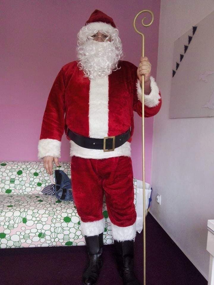 Maciej jest Świętym Mikołajem od 7 lat 