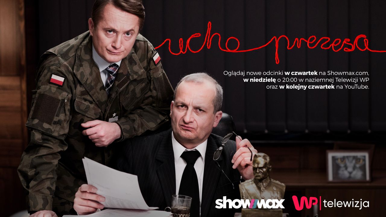 Trzeci sezon "Ucha Prezesa" w Showmax już 15 marca. W naziemnej Telewizji WP 18 marca