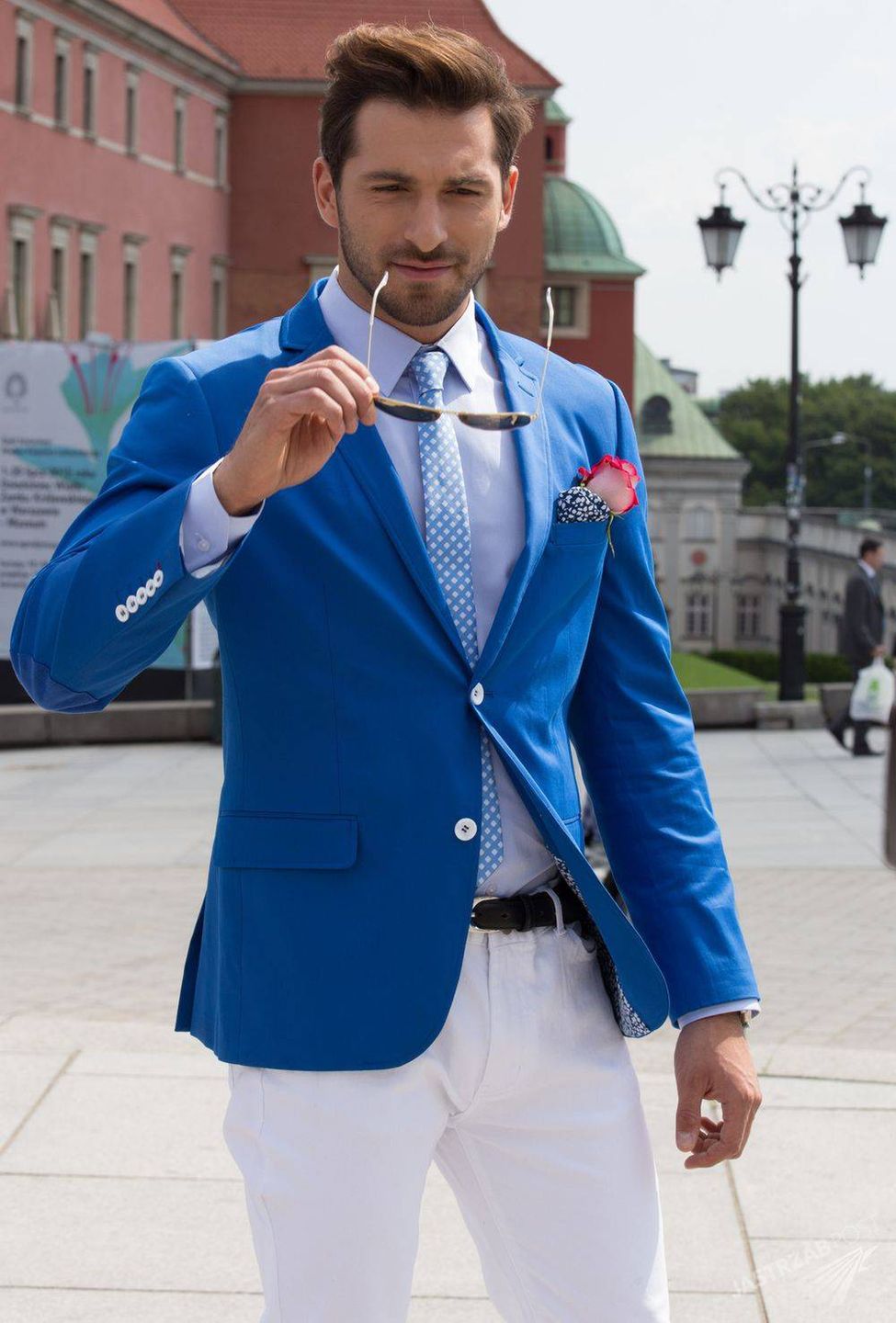 Rafał Maślak w szkole