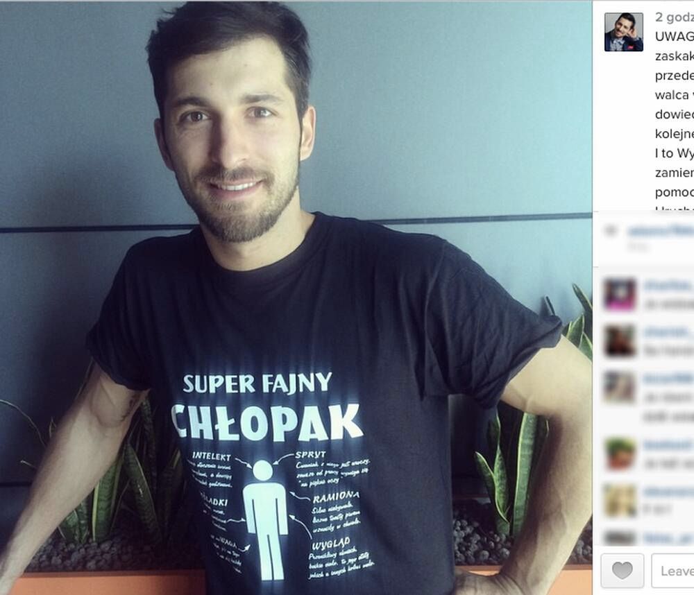 Rafał Maślak
Fotografia: screen z Instagram.com