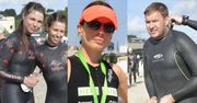 Gwiazdy wzięły udział w triathlonie! Gorczyca: Będę na czworaka sunąć do mety. Dowbor: Najwyżej umrę, ale dopiero na mecie!