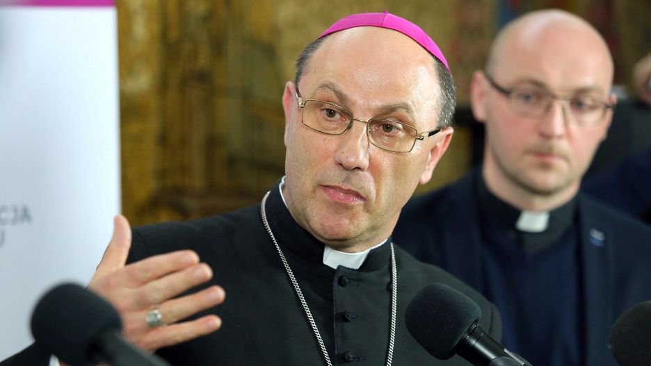Prymas Polski abp. Wojciech Polak po spotkaniu biskupów poświęconym sprawie pedofilii w Kościele